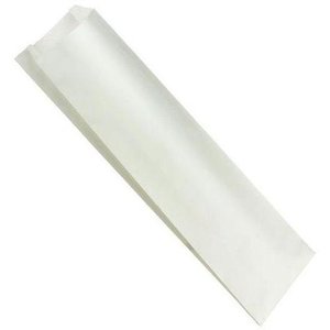 Single Bottle White Paper Bag - 115(W) x 400(H) x 50(G) mm