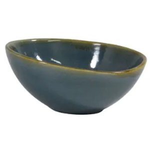 Plates Bowls: Coast Marine Blue Triangular Bowl 210Mm