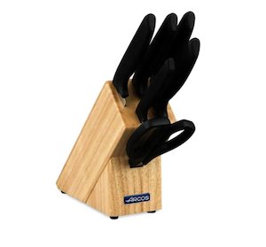 Kitchenware: ARCOS KNIFE BLOCK SET NIZA 7 PACK