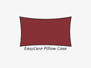 Easy Care Pillow Case Burgundy