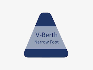 Duvet Cover V-Berth Narrow Foot