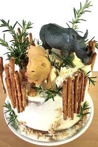 Cake: Safari cake, 3 layer cake