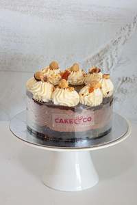 Cake: Chocolate and Hazelnut Cheesecake