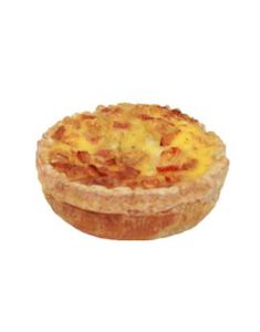 Ham and Tomato Quiche – Single Serve