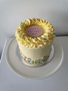 Pastel Confetti Cake