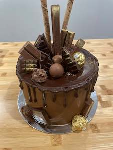 Chocolate Loaded Drip Cake