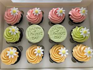 Mother's Day Cupcakes - Sorbet colours