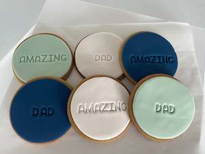 Cake: Dad Cookie Box