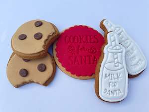 Milk and Cookies Gingerbread Cookie Pack