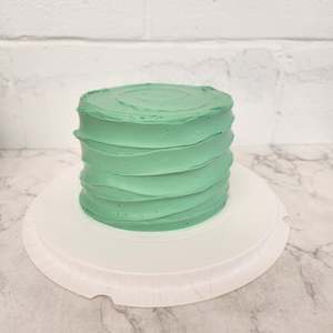 Cake: Textured Buttercream Cake