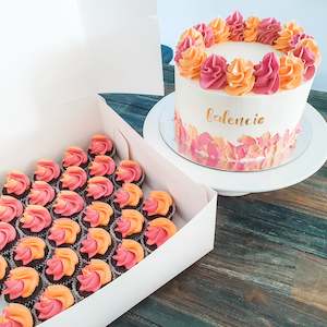 Signature Cake and Mini Cupcake Set