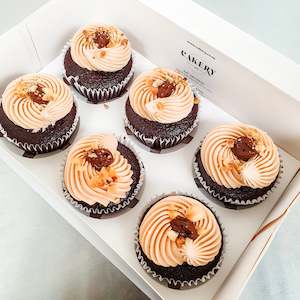 Nutella Hazelnut Cupcakes