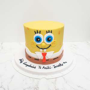 Spongebob theme cake