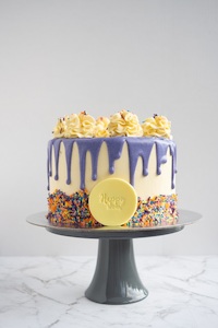 Drip and Sprinkle Cake