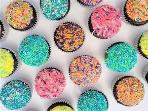 Sprinkle Cupcakes