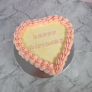 Retro Heart Cake