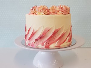 16 – Perfect in Pink Birthday Cake