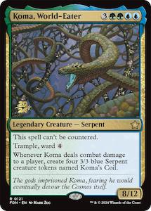 Koma, World-Eater [Foundations Prerelease Promos]