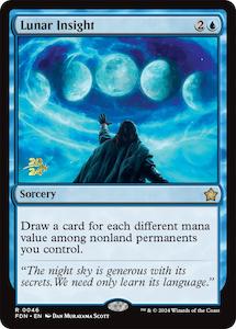 Game: Lunar Insight [Foundations Prerelease Promos]