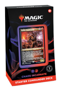 Starter Commander Deck - Chaos Incarnate