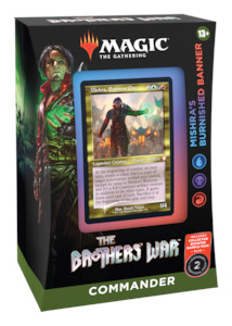 Game: The Brothers' War Commander Deck - Mishra's Burnished Banner