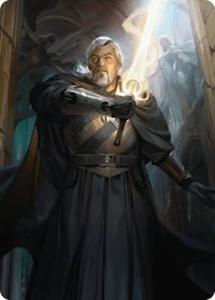 Game: Odric, Lunarch Marshal Art Card [Innistrad Remastered Art Series]