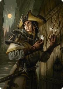 Game: Thraben Inspector Art Card [Innistrad Remastered Art Series]