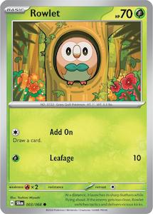 Rowlet (003/064) [Scarlet & Violet: Shrouded Fable]