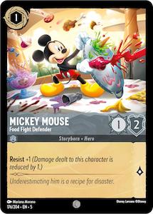 Game: Mickey Mouse - Food Fight Defender (176/204) [Shimmering Skies]