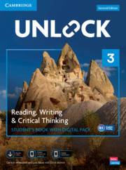 Adult, community, and other education: Unlock : Level 3 Reading Writing and Critical Thinking : Student's Book + Digital Pack