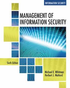 Adult, community, and other education: Management of Information Security