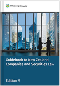 Guidebook to New Zealand Companies and Securities Law