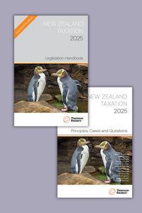 Adult, community, and other education: NZ Taxation Principles : Cases & Questions + NZ Taxation Legislation Handbook 2025