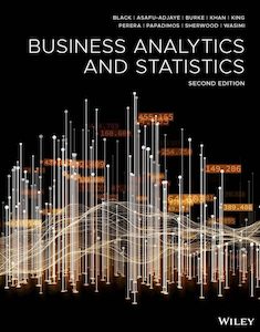 Business Analytics and Statistics + Ebook