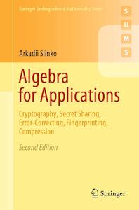 Algebra for Applications : Cryptography Secret Sharing Error-Correcting Fingerpr…