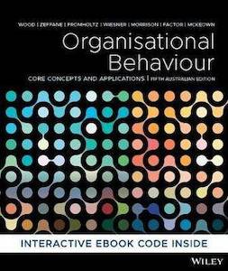 Organisational Behaviour 5E Print & Interactive E-text