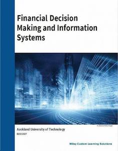 AUT BUSS507 : Financial Decision Making and Information Systems