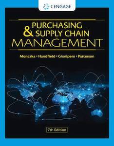 Adult, community, and other education: Purchasing and Supply Chain Management