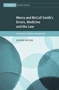 Merry and Mccall Smith-s Errors Medicine and the Law