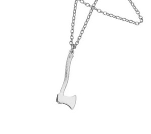 Axe Pendant Silver