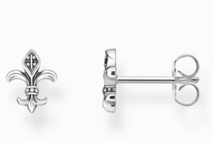 Jewellery: Fleur De Lys studs -SS