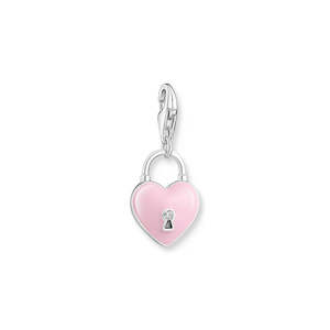 Charmista "Be Mine" Heart & Padlock