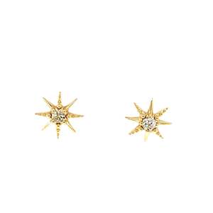 Jewellery: Diamond Star Studs