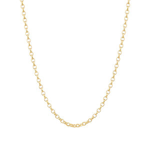 9ct Yellow Gold Belcher Chain - 60cm