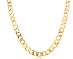 9ct Yellow Gold Curb Necklace