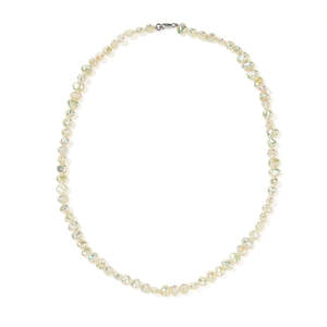 FWP  small White baroque Necklace