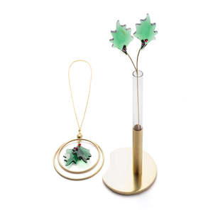 Jewellery: Garden Tales Holly Leaves Set