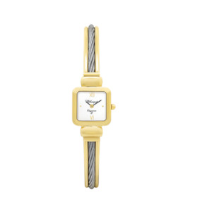 Jewellery: Classique - Amora - Gold & Stainless Steel Bracelet