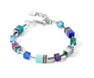 Turquoise & Purple Bracelet