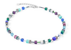 Turquoise & Purple Necklace